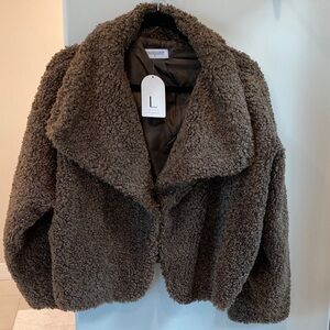 NWT Teddy Bear Short Dressy Jacket